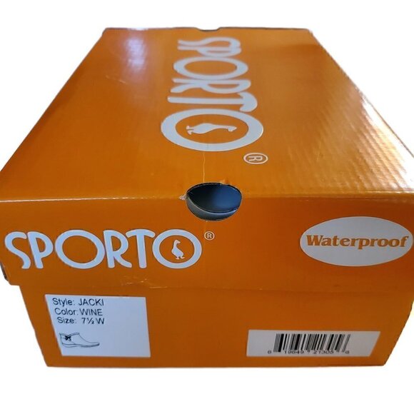 Sporto Jacki Suede Ankle Boots, Burgundy Boots NIB - Picture 4 of 4